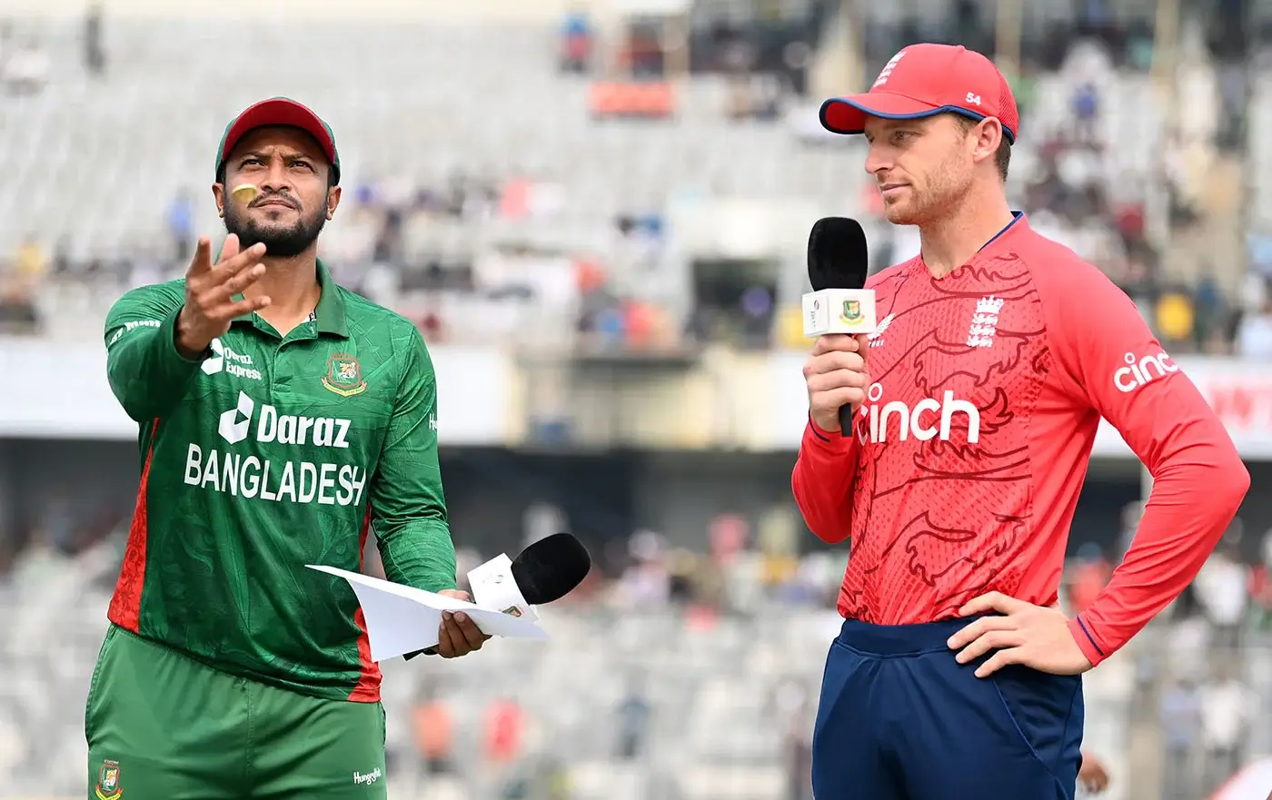 Bangladesh vs England ক্রিকেট ক্ল্যাশ অফ টাইটানস