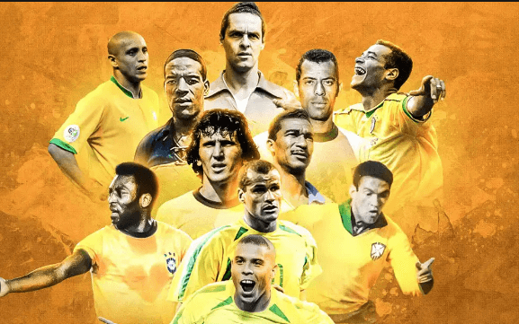 Brazil National Football Team উদযাপিত ফুটবল উত্তরাধিকার