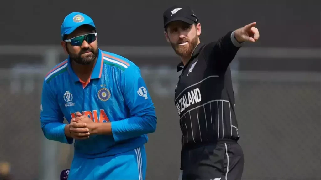 India Vs New Zealand ক্রিকেট এনকাউন্টার কেন্দ্রের মঞ্চ